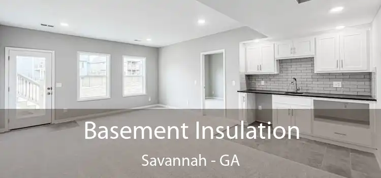 Basement Insulation Savannah - GA