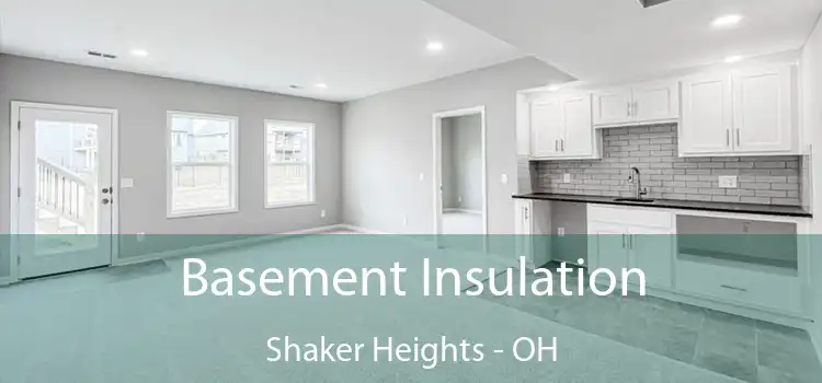 Basement Insulation Shaker Heights - OH