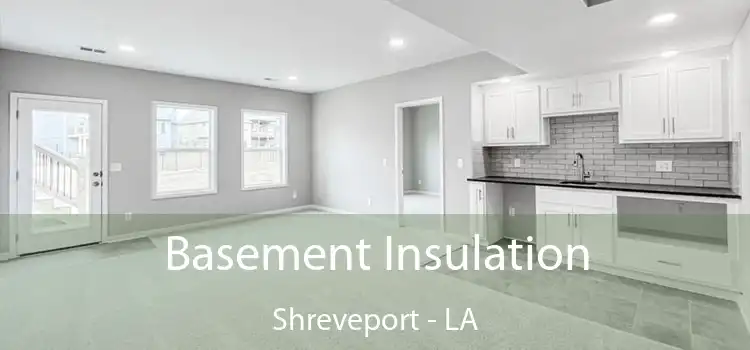 Basement Insulation Shreveport - LA