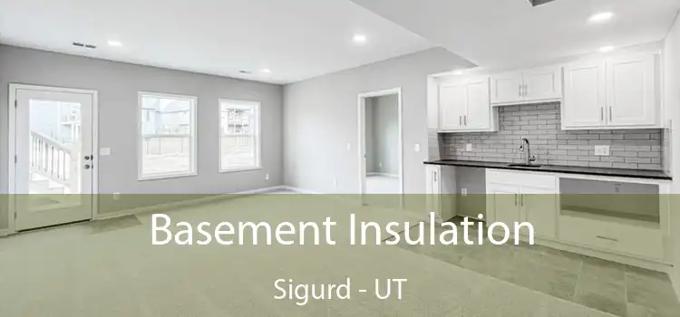 Basement Insulation Sigurd - UT