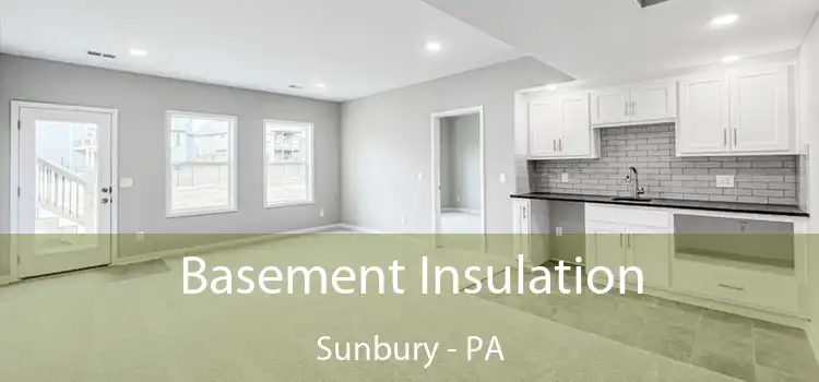 Basement Insulation Sunbury - PA