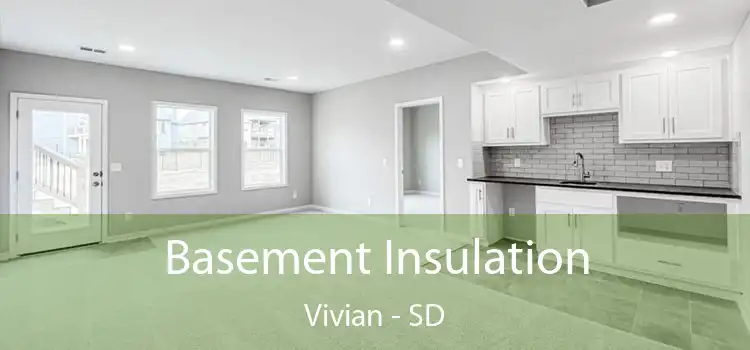 Basement Insulation Vivian - SD