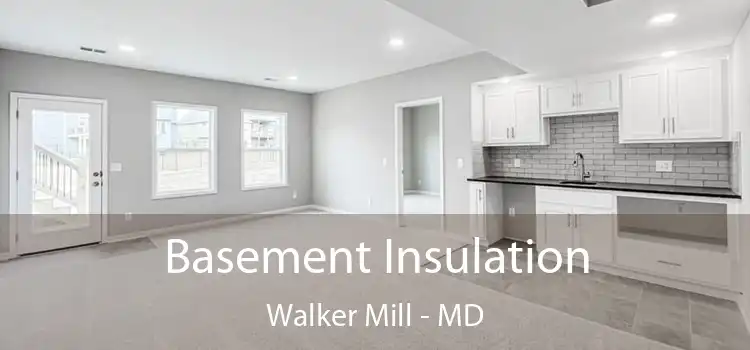 Basement Insulation Walker Mill - MD
