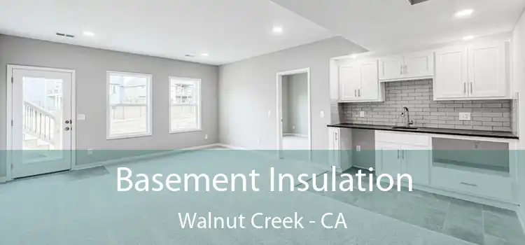  Basement Insulation Walnut Creek - CA