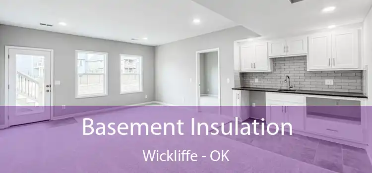 Basement Insulation Wickliffe - OK