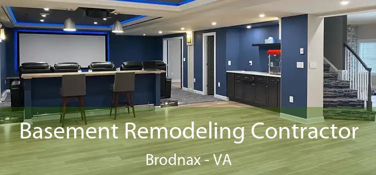 Basement Remodeling Contractor Brodnax - VA