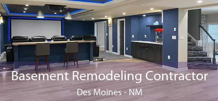 Basement Remodeling Contractor Des Moines - NM