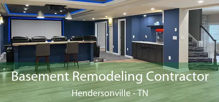 Basement Remodeling Contractor Hendersonville - TN