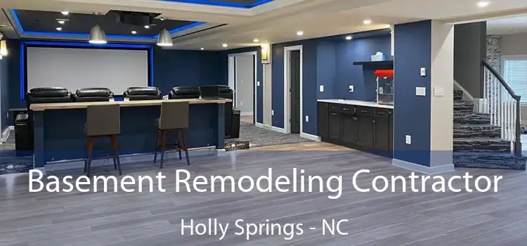 Basement Remodeling Contractor Holly Springs - NC