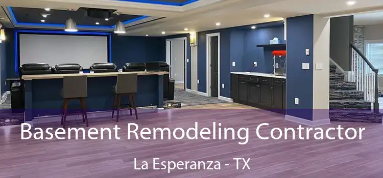 Basement Remodeling Contractor La Esperanza - TX