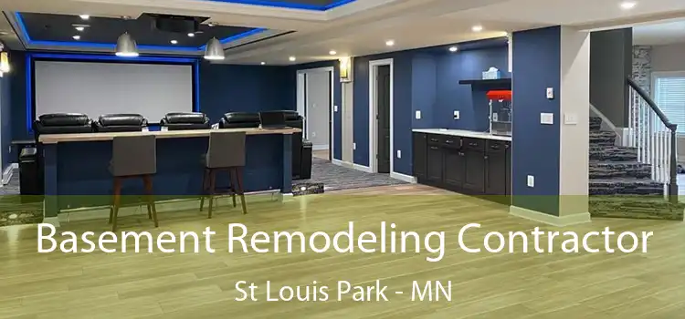 Basement Remodeling Contractor St Louis Park - MN