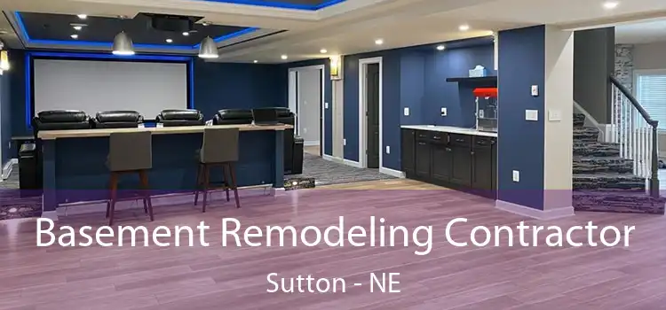 Basement Remodeling Contractor Sutton - NE