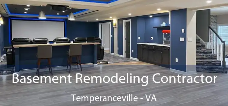 Basement Remodeling Contractor Temperanceville - VA