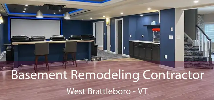  Basement Remodeling Contractor West Brattleboro - VT