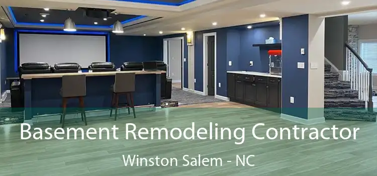  Basement Remodeling Contractor Winston Salem - NC