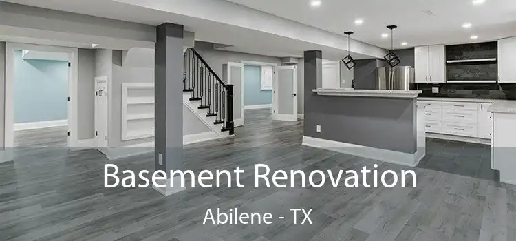 Basement Renovation Abilene - TX