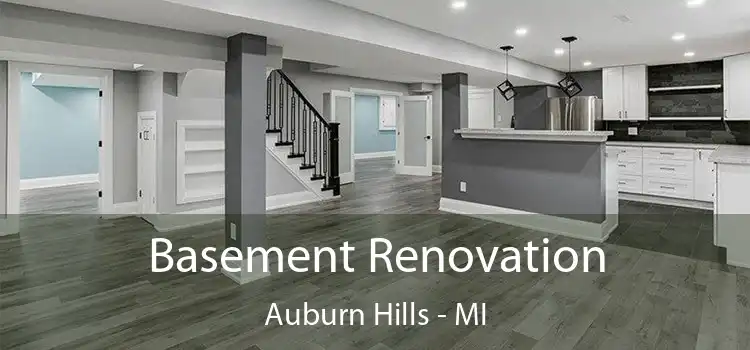 Basement Renovation Auburn Hills - MI
