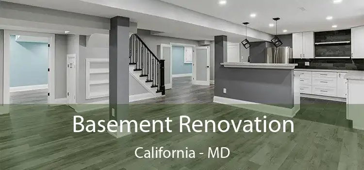 Basement Renovation California - MD