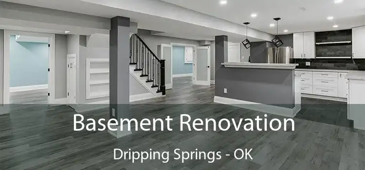 Basement Renovation Dripping Springs - OK