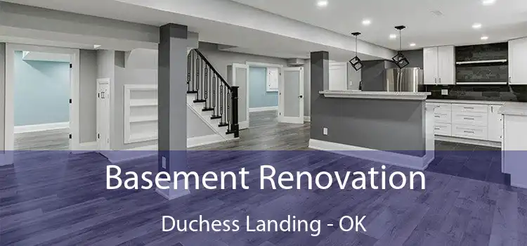 Basement Renovation Duchess Landing - OK