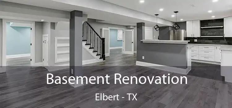Basement Renovation Elbert - TX