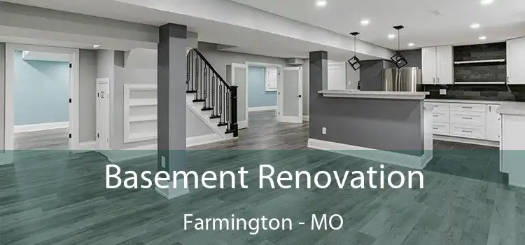 Basement Renovation Farmington - MO