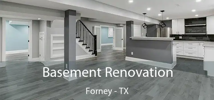 Basement Renovation Forney - TX