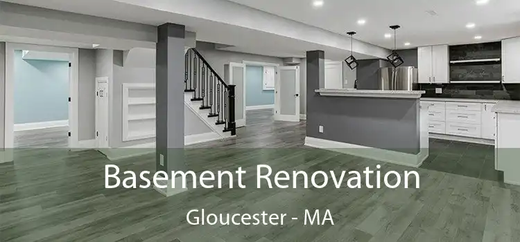  Basement Renovation Gloucester - MA