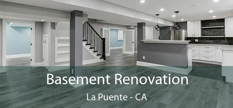 Basement Renovation La Puente - CA