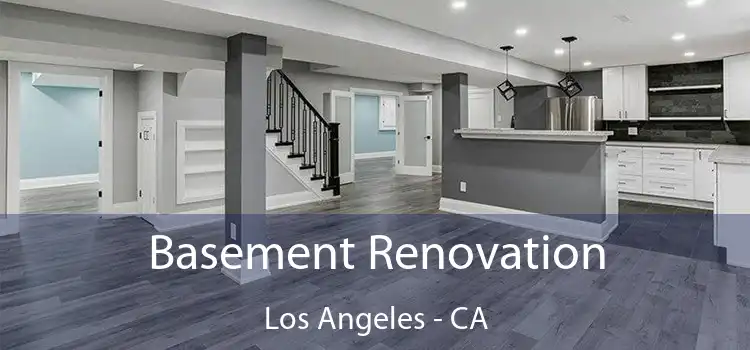 Basement Renovation Los Angeles - CA