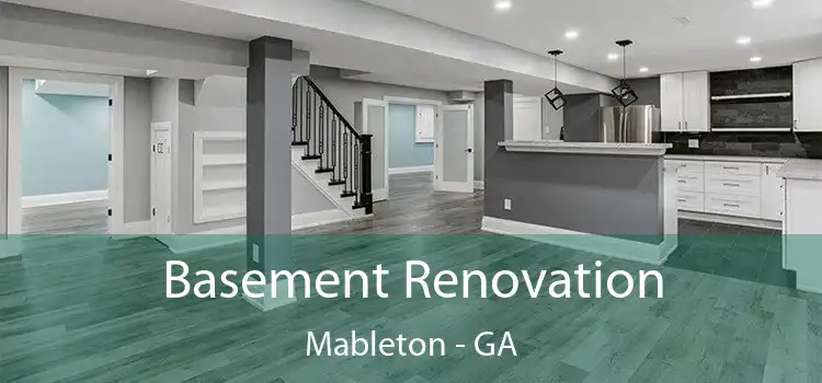 Basement Renovation Mableton - GA