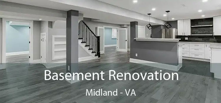 Basement Renovation Midland - VA