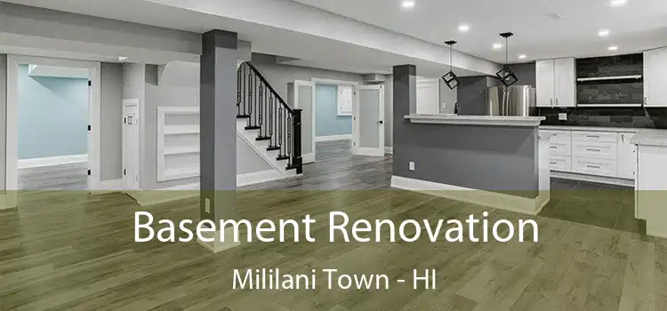  Basement Renovation Mililani Town - HI