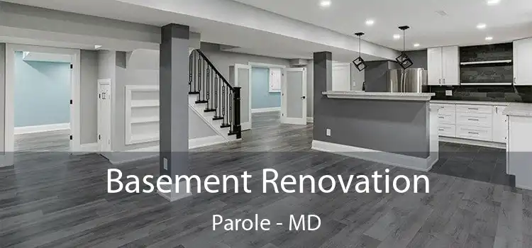 Basement Renovation Parole - MD