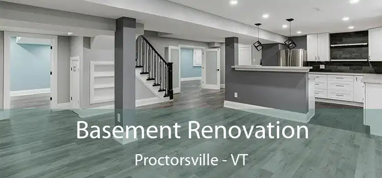 Basement Renovation Proctorsville - VT