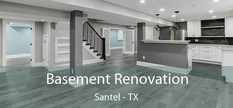 Basement Renovation Santel - TX