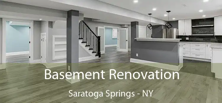 Basement Renovation Saratoga Springs - NY