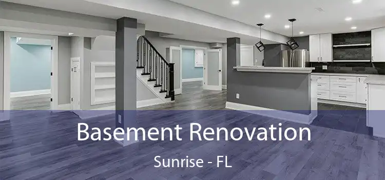 Basement Renovation Sunrise - FL